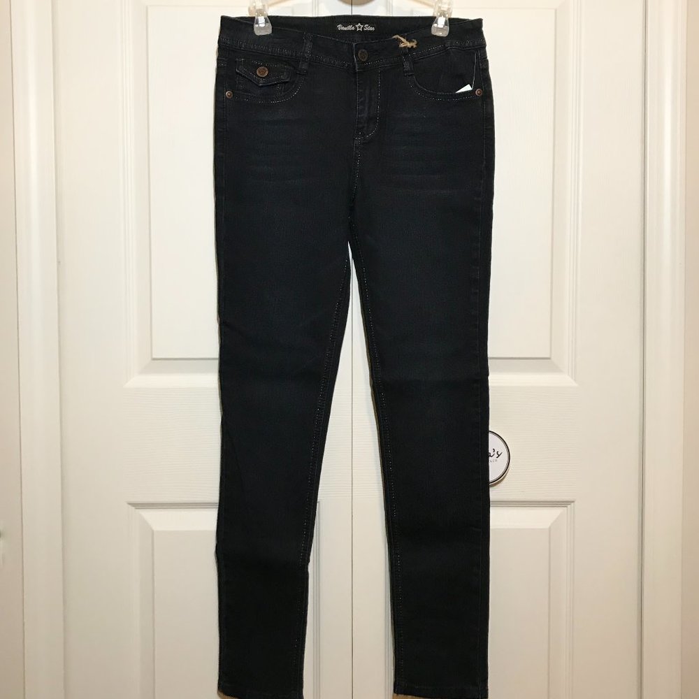 Vanilla Star Girls Denim Jeans Dark-Blue Size 16